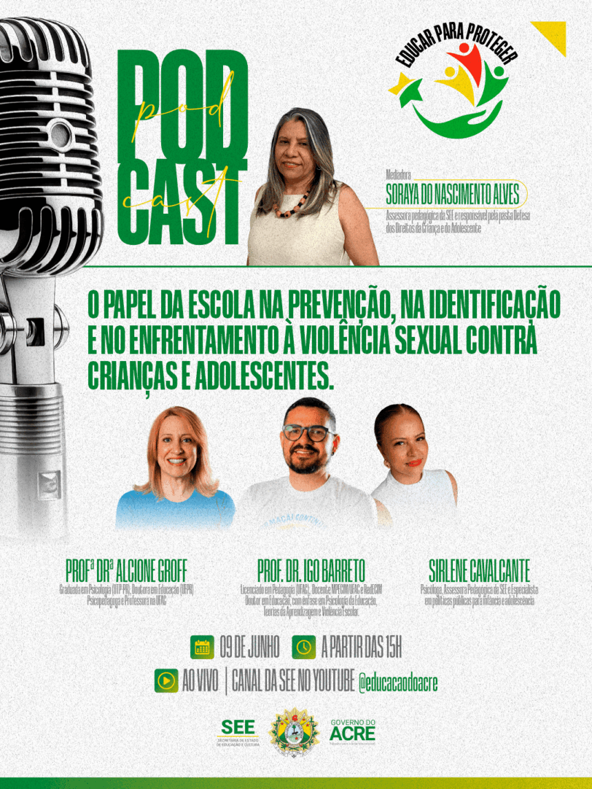 educacao-discute-prevencao-a-violencia-sexual-contra-criancas-e-adolescentes-em-podcast