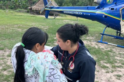 ciopaer-realiza-resgate-aeromedico-de-bebe-com-complicacoes-respiratorias-em-aldeia-indigena-no-interior-do-acre